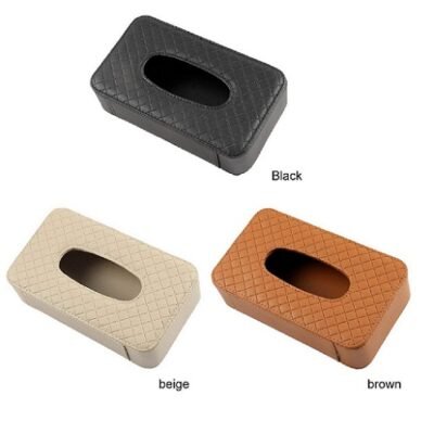 Car Armrest Headrest Back Seat Tissue Napkin Box Holder