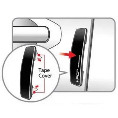 Universal Anti Scratch I Pop Car Door Edge Guard Bumper Scratch Protector Compatible with All Cars