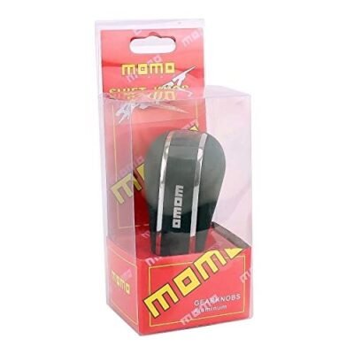 Momo Metal Gear Shift Knobs for All Cars (Black)
