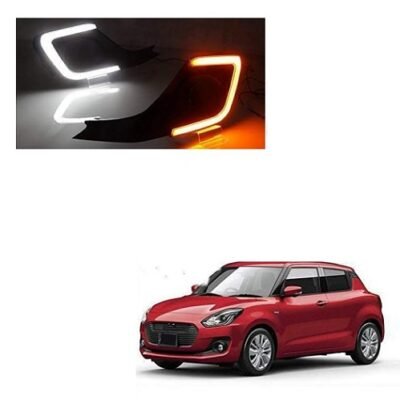 Fog Lamp Daytime Time Running Lights (DRL) For New Swift -2018 Model, 2 Pc set, Neon DRL