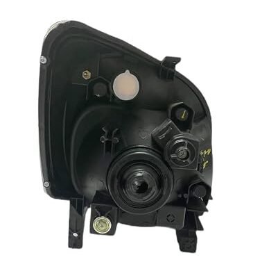 Headlight Assembly Compatible for Tata Ace (Left/Passenger Side) 2013-Now With Bulb