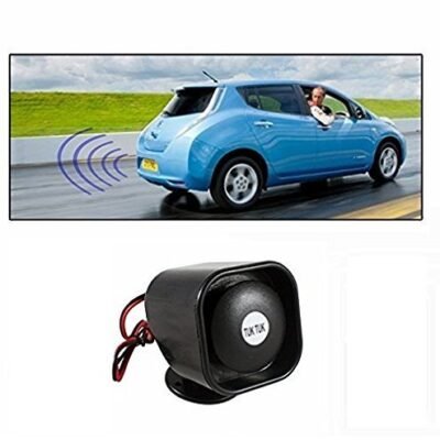 Silcon Car Reverse/Back Gear Safety Device | Musical Horn 12v (1pc)